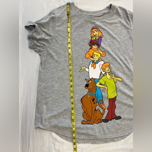 Scooby Doo Mystery Inc. Grey Graphic T-Shirt, size 3XLarge - Picture 6 of 11